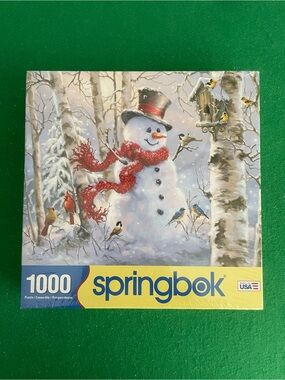 Springbok - 1000 Piece Puzzle // Winter Friends